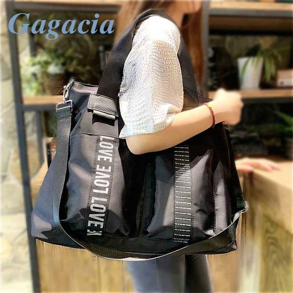 gagacia fashion women nylon travel weekend traveling bag large capacity girls shoulder bags female sport outdoor black handbags 211118
gagacia fashion women nylon travel weekend traveling bag large capacity girls shoulder bags female sport outdoor black handbags 211118