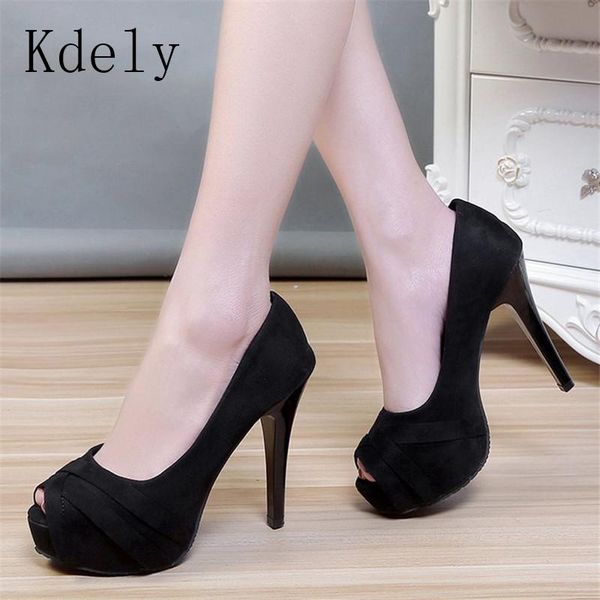 suede fish mouth women platform high heels pumps peep toe leather wedding shoes big size 34-39 dress, Black
suede fish mouth women platform high heels pumps peep toe leather wedding shoes big size 34-39 dress, Black