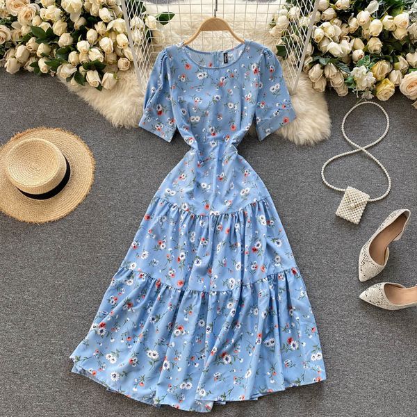dresses women korean floral short sleeve o neck a-line ruffles es summer bohemian casual vacation print midi, Black;gray
dresses women korean floral short sleeve o neck a-line ruffles es summer bohemian casual vacation print midi, Black;gray