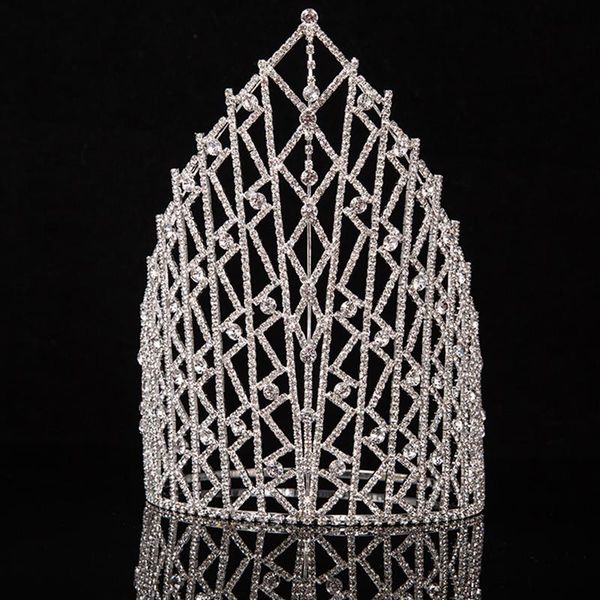 hair clips & barrettes handmade luxury zircon big crown princess beauty pageant headdress fashion shining crystal bridal wedding jewelry, Golden;silver
hair clips & barrettes handmade luxury zircon big crown princess beauty pageant headdress fashion shining crystal bridal wedding jewelry, Golden;silver