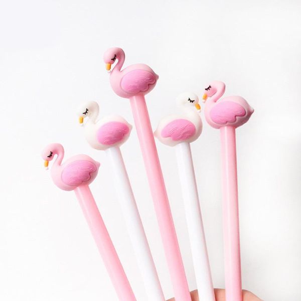 gel pens 1pc kawaii cute flamingo pen marker rubber neutral for girl student school office supplies stationery papeleria sl1113
gel pens 1pc kawaii cute flamingo pen marker rubber neutral for girl student school office supplies stationery papeleria sl1113