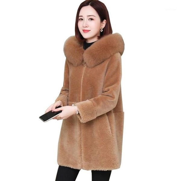 women's fur & faux women long sherpa shearling coat autumn winter thicken warm lamb plush jacket womens casual hooded parka overcoat, Black
women's fur & faux women long sherpa shearling coat autumn winter thicken warm lamb plush jacket womens casual hooded parka overcoat, Black