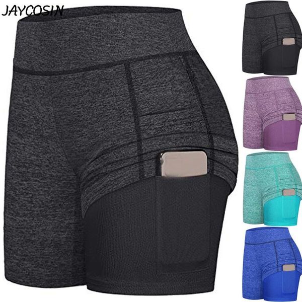 double layer women running shorts elastic waist pockets sport fitness training workout jogging short sportswear summer women's, White;black
double layer women running shorts elastic waist pockets sport fitness training workout jogging short sportswear summer women's, White;black