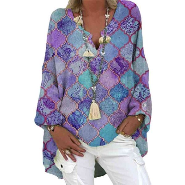 new spring summer women boho print long shirts 3xl big size geometric printing and blouses womens casual loose retro bouse, White
new spring summer women boho print long shirts 3xl big size geometric printing and blouses womens casual loose retro bouse, White