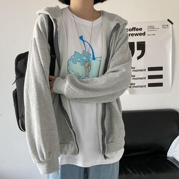 women's hoodies & sweatshirts cgc 2021 autumn zip up sweatshirt women casual korean style oversize long sleeve female harajuku jacket, Black
women's hoodies & sweatshirts cgc 2021 autumn zip up sweatshirt women casual korean style oversize long sleeve female harajuku jacket, Black