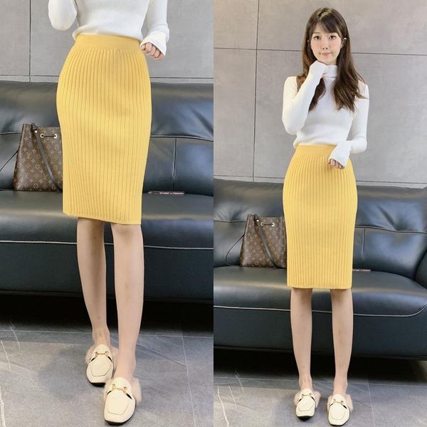 skirts autumn winter knitted wool skirt high waist straight woman mujer faldas saias mulher jupe, Black
skirts autumn winter knitted wool skirt high waist straight woman mujer faldas saias mulher jupe, Black