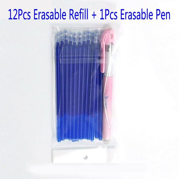 gel pens 0.5mm 12pcs/set erasable pen refill and 1pcs set student office stationery rod
gel pens 0.5mm 12pcs/set erasable pen refill and 1pcs set student office stationery rod