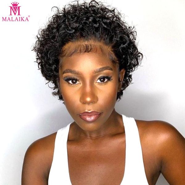 lace wigs malaika pixie cut jerry curly short bob 13x1 front human hair preplucked for black women bouncy water wave frontal wig, Black;brown
lace wigs malaika pixie cut jerry curly short bob 13x1 front human hair preplucked for black women bouncy water wave frontal wig, Black;brown
