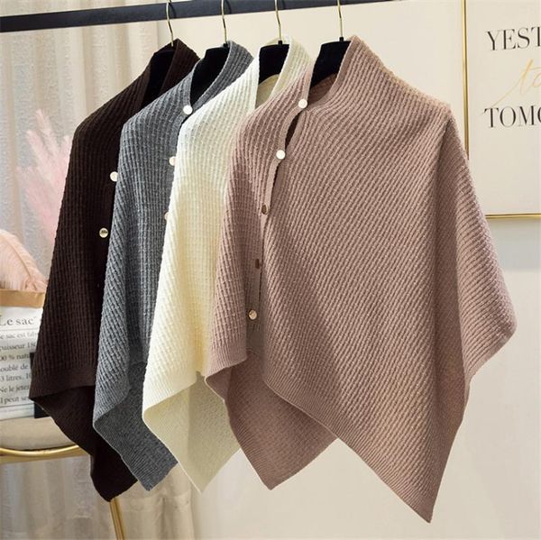 women's sweaters winter turtleneck sweater knitted capes cloak women batwing sleeve casual loose pullover poncho high street jumper, White;black
women's sweaters winter turtleneck sweater knitted capes cloak women batwing sleeve casual loose pullover poncho high street jumper, White;black