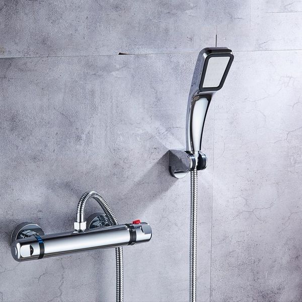 bathroom shower sets thermostatic control valve triple bathtub and cold mixing water faucet sink spray mixer set
bathroom shower sets thermostatic control valve triple bathtub and cold mixing water faucet sink spray mixer set
