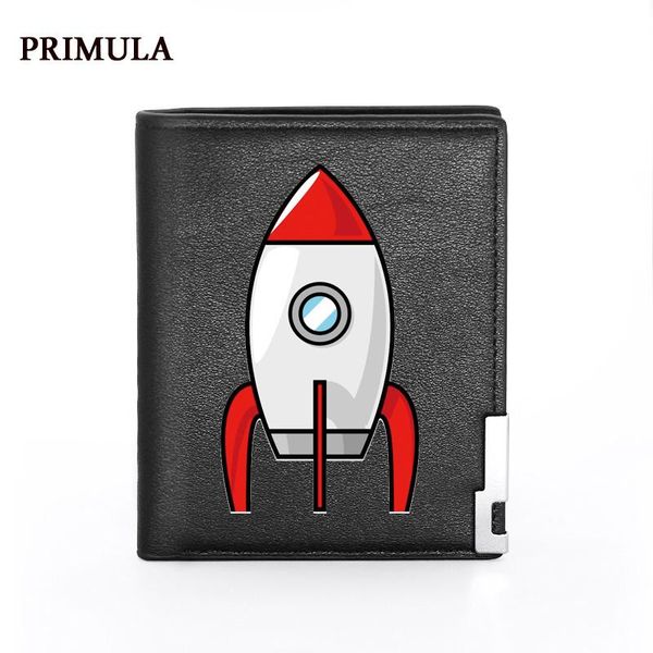 wallets primula male pu leather men holders cartoons space rocket design women short purses high quality, Red;black
wallets primula male pu leather men holders cartoons space rocket design women short purses high quality, Red;black