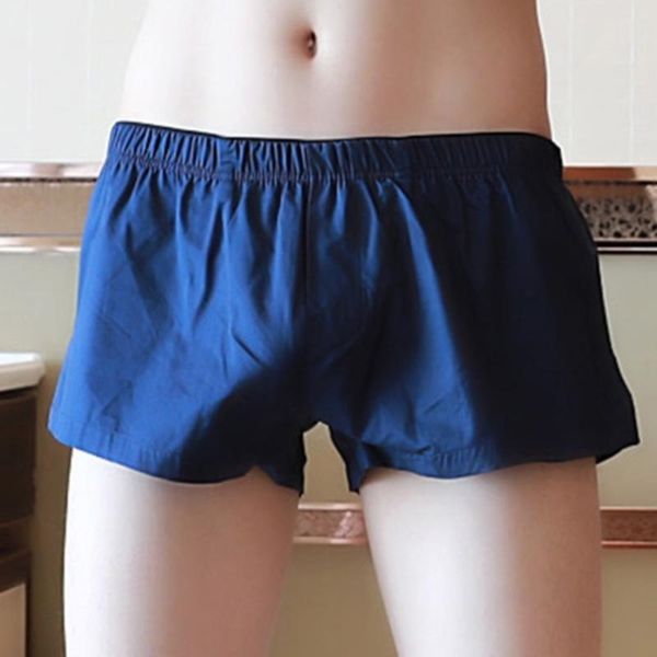 men's boxers cotton mens underwear panties boxer with elastic waistband shorts loose men household breathable aa4m, White;black
men's boxers cotton mens underwear panties boxer with elastic waistband shorts loose men household breathable aa4m, White;black