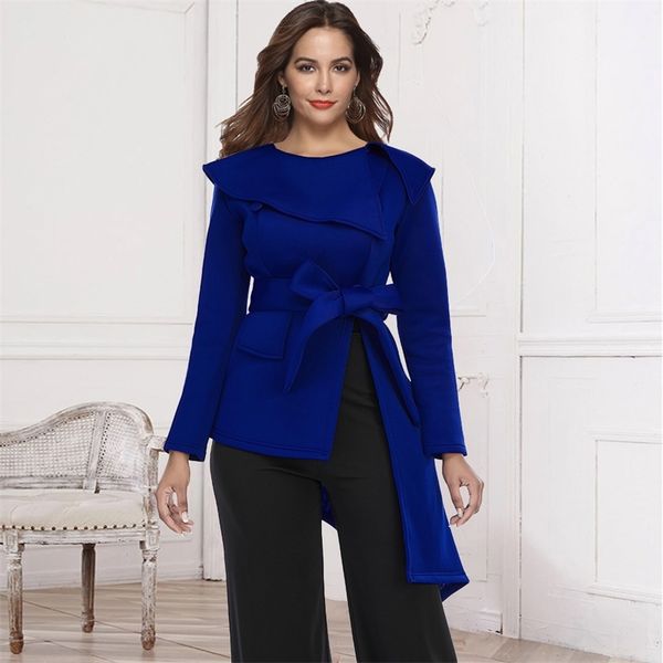blue irrgular blouses nine quarter sleeve o neck office lady wear women shirt clothing plus size blouse shirts drop 210527, White
blue irrgular blouses nine quarter sleeve o neck office lady wear women shirt clothing plus size blouse shirts drop 210527, White