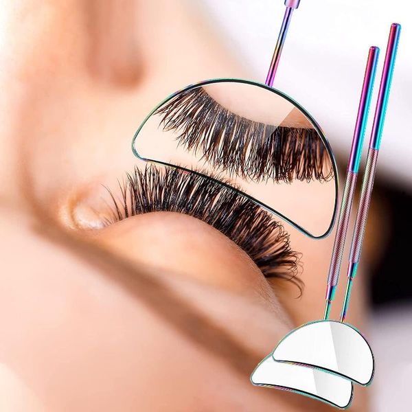 false eyelashes stainless steel half-moon shape lash mirror eyelash tool large inspection for women girls makeup supplies
false eyelashes stainless steel half-moon shape lash mirror eyelash tool large inspection for women girls makeup supplies