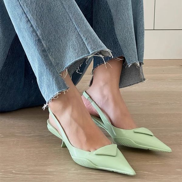 dress shoes women luxury brand design pointed toe kitten heel slingback high heels sandals party pumps spring i70z, Black
dress shoes women luxury brand design pointed toe kitten heel slingback high heels sandals party pumps spring i70z, Black