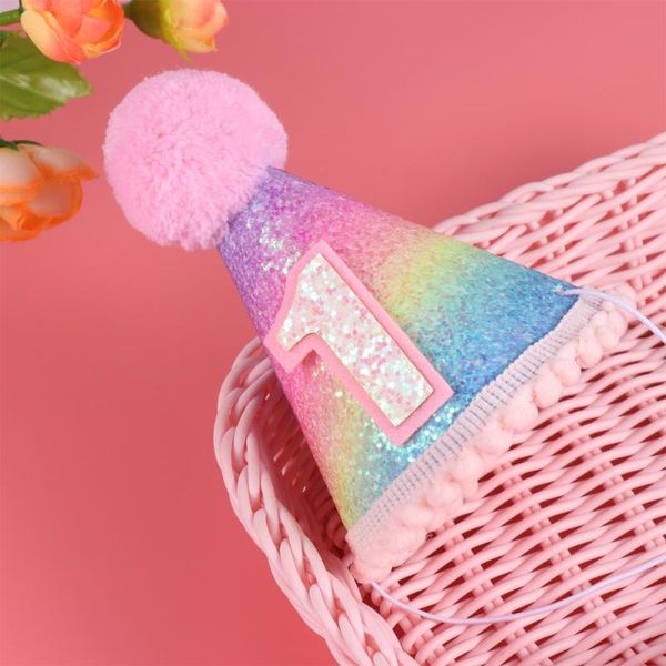 party hats glitter iridescent birthday hairball cap mini hat first decorations for kids child
party hats glitter iridescent birthday hairball cap mini hat first decorations for kids child