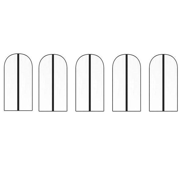 clothing & wardrobe storage 10pcs clear garment bags, clothes covers protector bags with zip, plastic moth proof suit bag for dress
clothing & wardrobe storage 10pcs clear garment bags, clothes covers protector bags with zip, plastic moth proof suit bag for dress