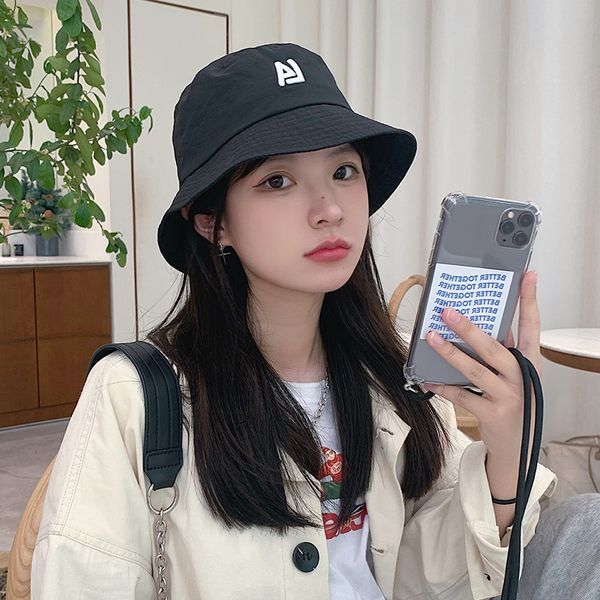 fisherman's female summer letter wide brim sunscreen quick drying casual versatile show face small black basin hat
fisherman's female summer letter wide brim sunscreen quick drying casual versatile show face small black basin hat