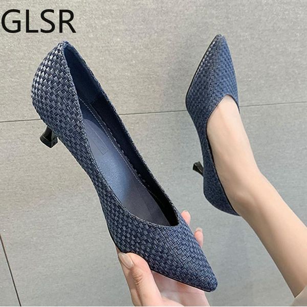 dress shoes woman mature knitted pumps solid pointed toe tacones weaving stiletto high heels women 2021 luxury slip on mujer bombas, Black
dress shoes woman mature knitted pumps solid pointed toe tacones weaving stiletto high heels women 2021 luxury slip on mujer bombas, Black