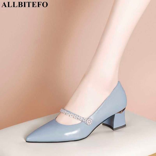 allbitefo size 33-42 real genuine leather women heels shoes pointed toe comfortable fashion party wedding shoes basic shoes 210611, Black
allbitefo size 33-42 real genuine leather women heels shoes pointed toe comfortable fashion party wedding shoes basic shoes 210611, Black