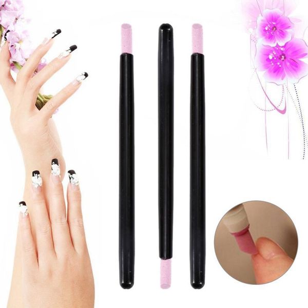nail art kits black acrylic rod polished pen cuticle hangnails remover tool professional care salon grinding
nail art kits black acrylic rod polished pen cuticle hangnails remover tool professional care salon grinding