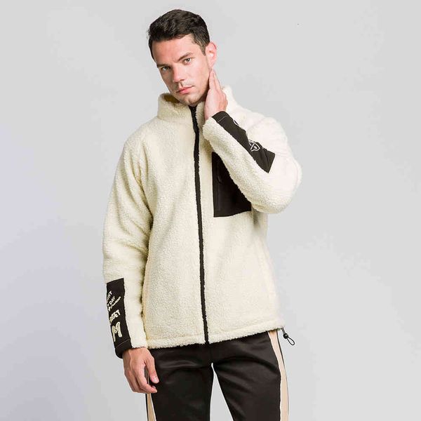 tracksuit masculine cashmere sweatshirt couple custom pocket contrast plus thick cardigan coat, Gray
tracksuit masculine cashmere sweatshirt couple custom pocket contrast plus thick cardigan coat, Gray