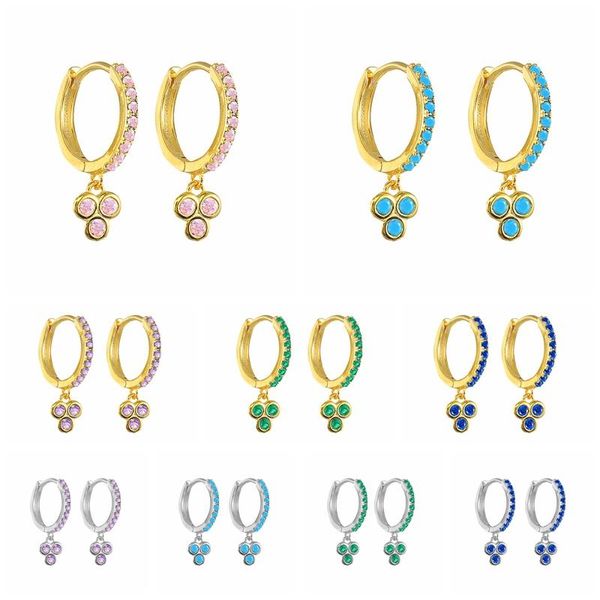 hoop & huggie aide 925 sterling silver colorful zircon pave earrings for women purple green crystal charm bohemian earring hoops jewelry, Golden;silver
hoop & huggie aide 925 sterling silver colorful zircon pave earrings for women purple green crystal charm bohemian earring hoops jewelry, Golden;silver