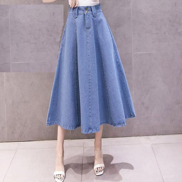 skirts plus size long jeans skirt woman high waist casual female plissee jupe femme ladies autumn umbrella denim pleated, Black
skirts plus size long jeans skirt woman high waist casual female plissee jupe femme ladies autumn umbrella denim pleated, Black