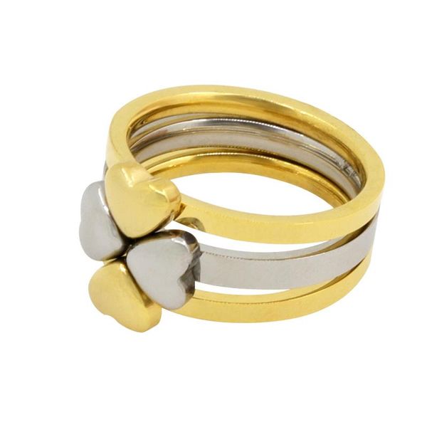 wedding rings classic designer heart ring to form flowers engagement finger stainless steel love for woman jewelr, Slivery;golden
wedding rings classic designer heart ring to form flowers engagement finger stainless steel love for woman jewelr, Slivery;golden
