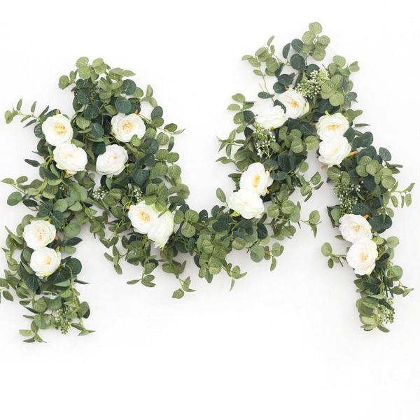 decorative flowers & wreaths 1.8m artificial plants fake eucalyptu swall vine garland hanging for wedding home office party garden craft
decorative flowers & wreaths 1.8m artificial plants fake eucalyptu swall vine garland hanging for wedding home office party garden craft