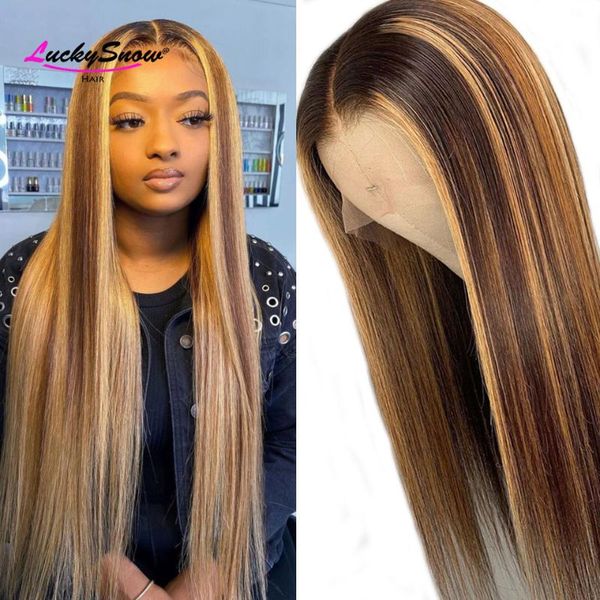 lace wigs highlight wig human hair ombre straight honey blonde 4x4 closure front, Black;brown
lace wigs highlight wig human hair ombre straight honey blonde 4x4 closure front, Black;brown