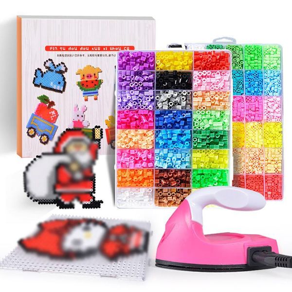 craft tools perler beads kit 5mm/2.6mm hama whole set with pegboard and iron 3d puzzle diy toy kids creative handmade gift 
craft tools perler beads kit 5mm/2.6mm hama whole set with pegboard and iron 3d puzzle diy toy kids creative handmade gift