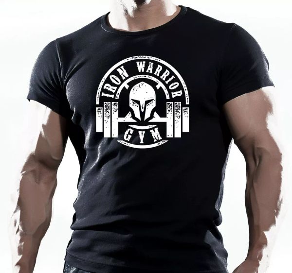 IRON WARRIOR MENS BODYBUILDING GYM MOTIVATION T-Shirt MMA WORKOUT CLOTHING TOP, White;black
IRON WARRIOR MENS BODYBUILDING GYM MOTIVATION T-Shirt MMA WORKOUT CLOTHING TOP, White;black