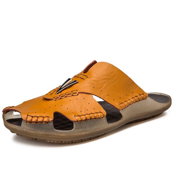 slippers men jelly shoes genuine leather cool anti-slip flip outdoor wear beach ik7w, Black
slippers men jelly shoes genuine leather cool anti-slip flip outdoor wear beach ik7w, Black