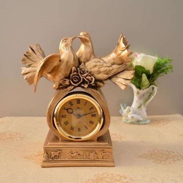 desk & table clocks lover pigeon craft base clock, quartz european restoration home living room creative clock and watch fashion arrangement
desk & table clocks lover pigeon craft base clock, quartz european restoration home living room creative clock and watch fashion arrangement