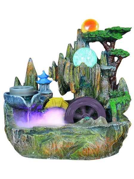 decorative objects & figurines artificial mountain and fountain waterscape humidifier home decoration lucky ornaments
decorative objects & figurines artificial mountain and fountain waterscape humidifier home decoration lucky ornaments