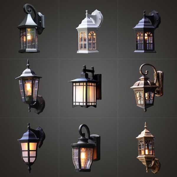 outdoor wall lamp waterproof european retro loft industrial wind balcony nordic exterior light garden lamps
outdoor wall lamp waterproof european retro loft industrial wind balcony nordic exterior light garden lamps