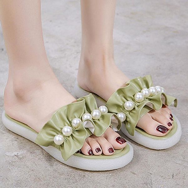 slippers women summer pearl sandals slides glitter for ladies slip on with open toe platform slipper outdoor, Black
slippers women summer pearl sandals slides glitter for ladies slip on with open toe platform slipper outdoor, Black