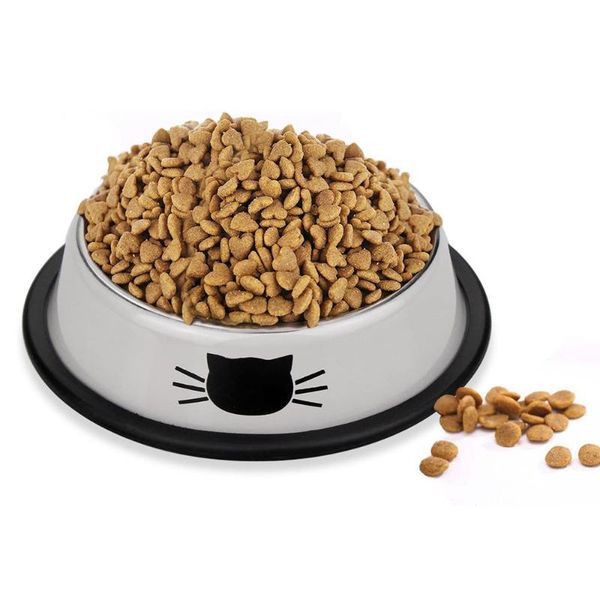 stainless steel pet bowl easy clearing resistant to corrosion washable feeding with antiskid rubber cat bowls & feeders
stainless steel pet bowl easy clearing resistant to corrosion washable feeding with antiskid rubber cat bowls & feeders