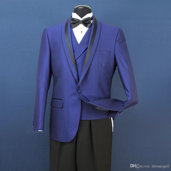 men's suits & blazers one button slim fit groom tuxedo jacket + vest pants smoking men suits custom made 3 plays godfather scyw, White;black
men's suits & blazers one button slim fit groom tuxedo jacket + vest pants smoking men suits custom made 3 plays godfather scyw, White;black