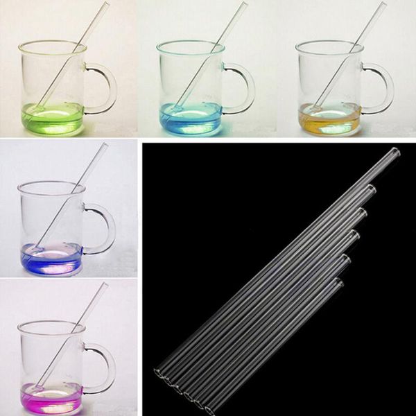 drinking straws 1pcs reusable wedding birthday party clear glass thick 10 mm 
drinking straws 1pcs reusable wedding birthday party clear glass thick 10 mm