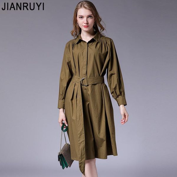 casual dresses europe and the united states 2021 large size women's autumn fat mm200 kg lapel wrinkled dress with belt 7018, Black;gray
casual dresses europe and the united states 2021 large size women's autumn fat mm200 kg lapel wrinkled dress with belt 7018, Black;gray
