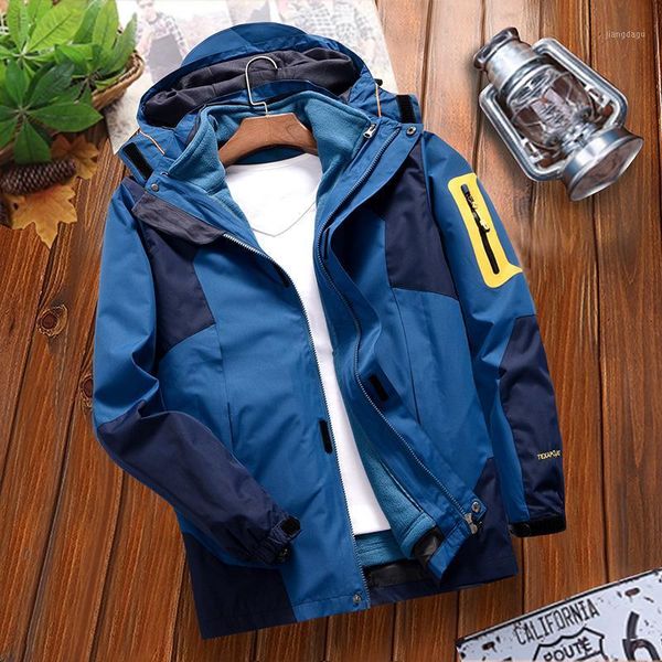 men's winter 2 in 1 waterproof jacket casual fleece hooded coats outwear snow windbreaker military jackets plus size 5xl, Black;brown
men's winter 2 in 1 waterproof jacket casual fleece hooded coats outwear snow windbreaker military jackets plus size 5xl, Black;brown