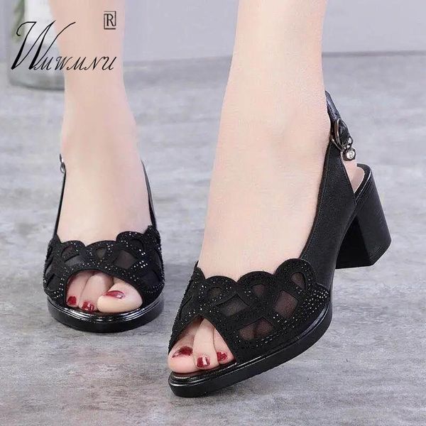 sandals black fish mouth gladiator high heels summer women rhinestone mesh breathable zapatos de mujer 2021 office shoes
sandals black fish mouth gladiator high heels summer women rhinestone mesh breathable zapatos de mujer 2021 office shoes