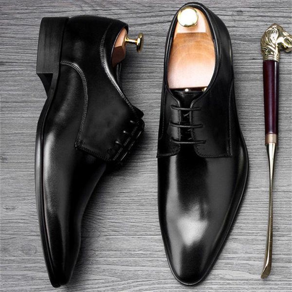 dress shoes size 37-45 leather mens business breathable casual korean lace up italian men fashion oxfords, Black
dress shoes size 37-45 leather mens business breathable casual korean lace up italian men fashion oxfords, Black