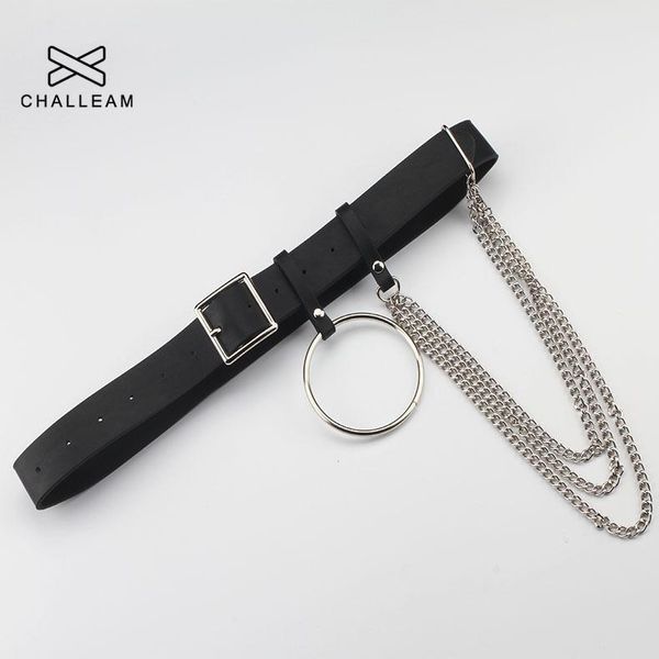 belts fashion female trouser punk for women hip hop jeans square buckle rock black pu leather with chain ring 299, Black;brown
belts fashion female trouser punk for women hip hop jeans square buckle rock black pu leather with chain ring 299, Black;brown
