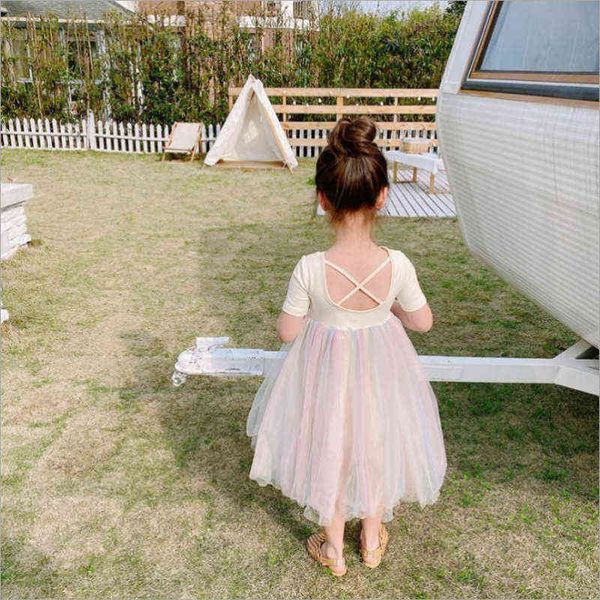 girls short-sleeve dress princess baby cotton rainbow light dresses children's back cross prom clothing korean style 2021 summer g1218, Red;yellow
girls short-sleeve dress princess baby cotton rainbow light dresses children's back cross prom clothing korean style 2021 summer g1218, Red;yellow