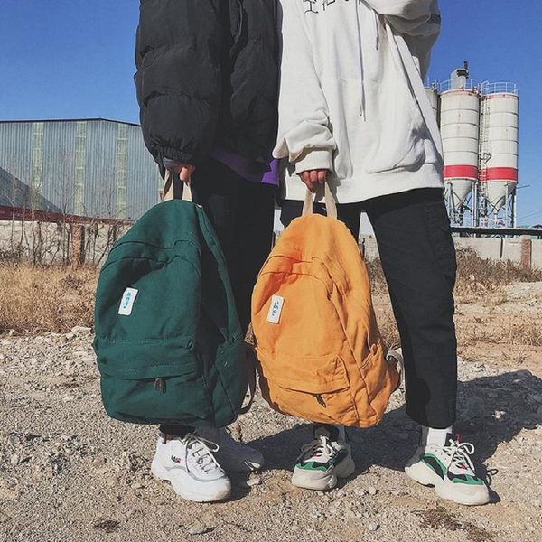 fashion 2021 arrival women men girls boys letter zipper school bags female male simple basic classic canvas backpacks
fashion 2021 arrival women men girls boys letter zipper school bags female male simple basic classic canvas backpacks