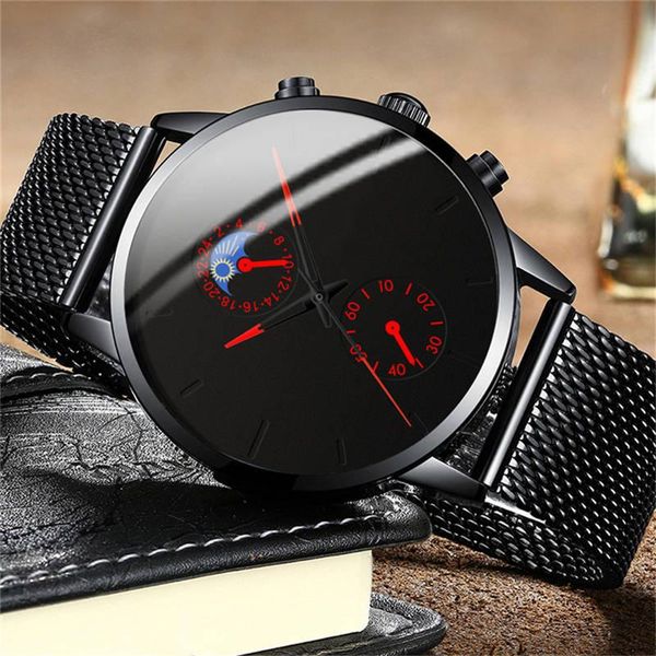 wristwatches fashion luxury mens business black watches creative casual quartz selling mesh belt watch montre homme, Slivery;brown
wristwatches fashion luxury mens business black watches creative casual quartz selling mesh belt watch montre homme, Slivery;brown