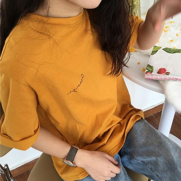 t-shirts womens summer letter printed o-neck plus size 2xl sleeve curling oversize loose young all-match chic simple casual women's t-s, White
t-shirts womens summer letter printed o-neck plus size 2xl sleeve curling oversize loose young all-match chic simple casual women's t-s, White
